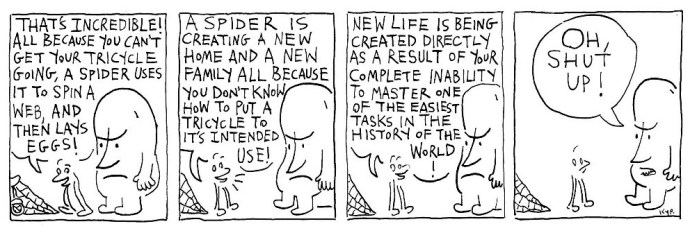 Tricycle and the spider 5