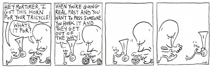 Tricycle and the goose 1