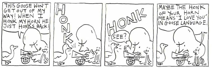 Tricycle and the goose 5