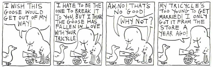 Tricycle and the goose 6